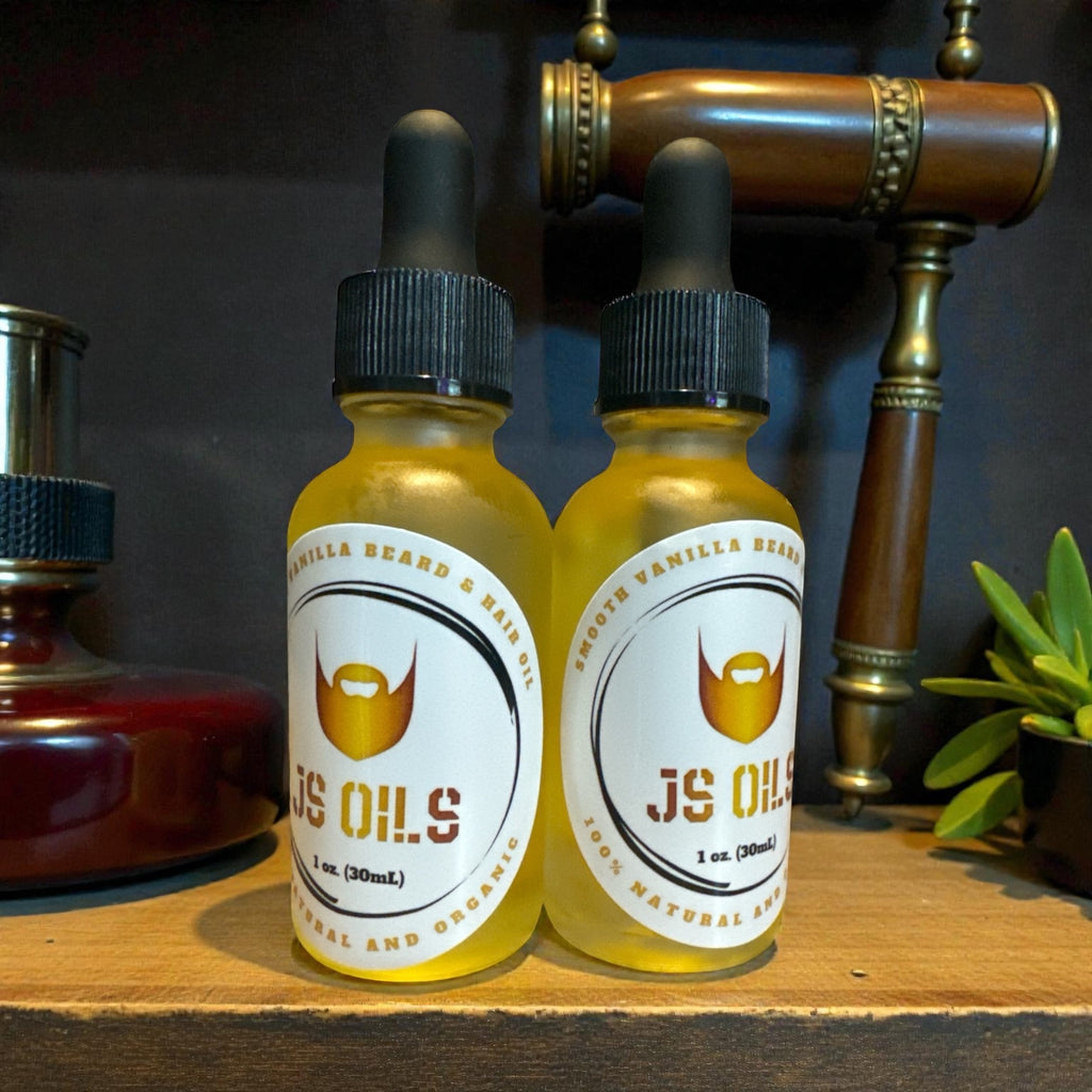 Smooth Vanilla Beard & Hair Oil Duo