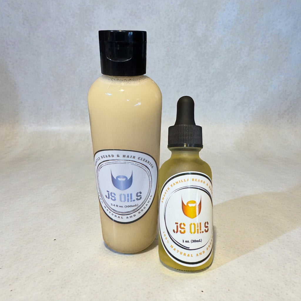 Smooth Vanilla Beard Oil & Shampoo