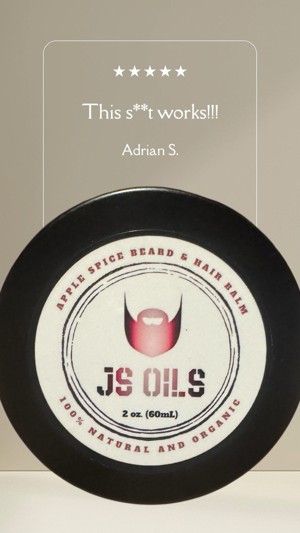 Apple Spice Beard & Hair Balm