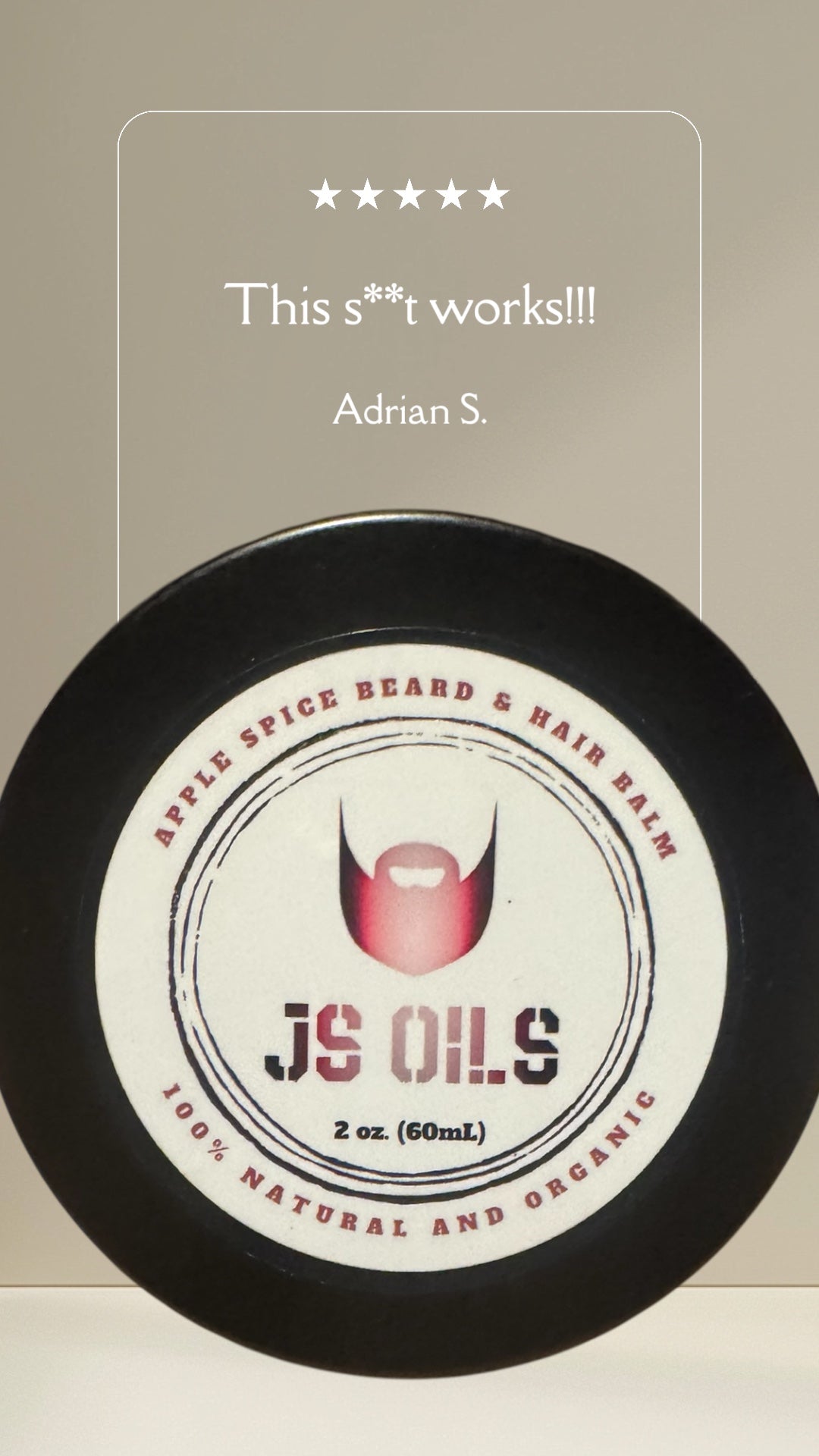 Apple Spice Beard & Hair Balm