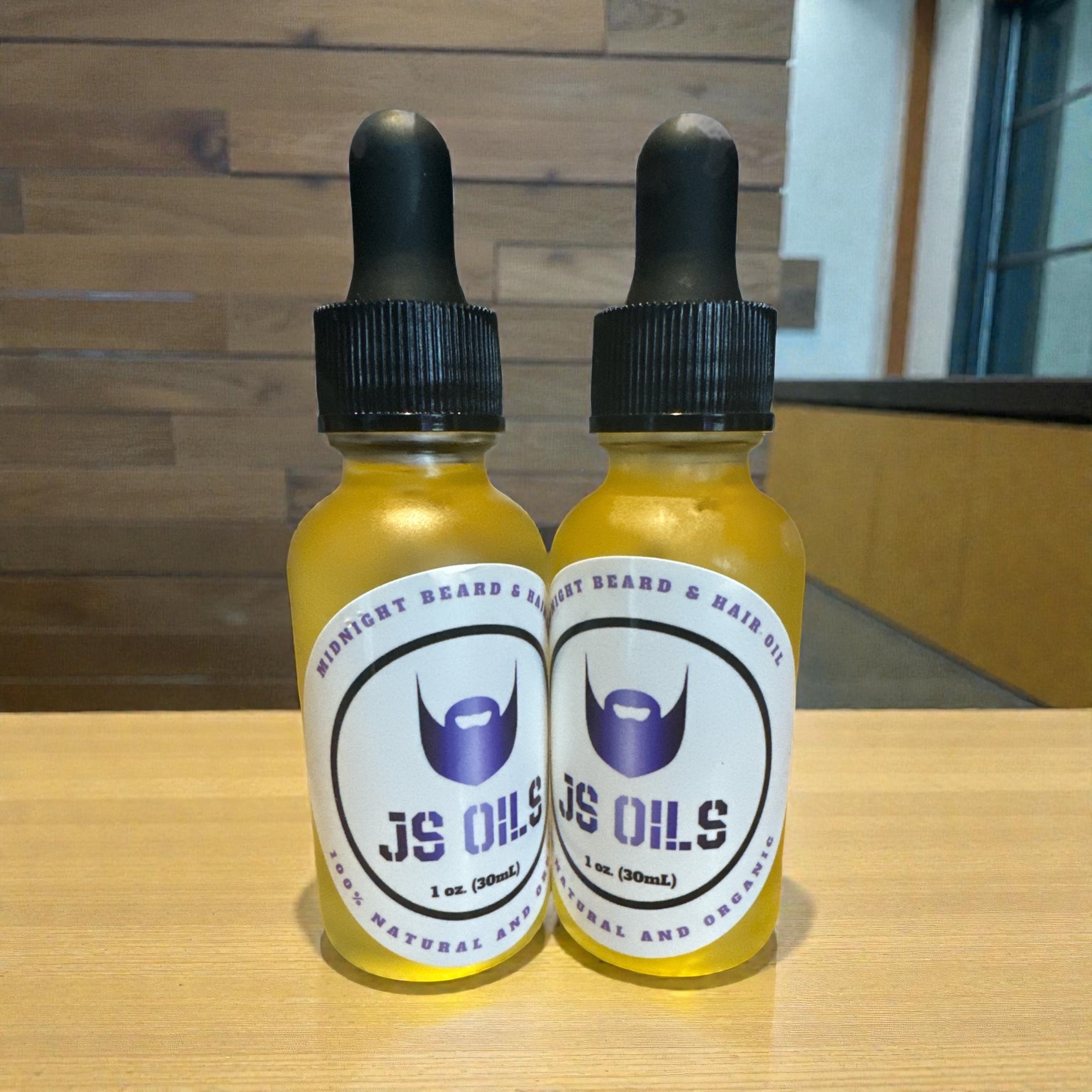 Midnight Beard & Hair Oil Duo