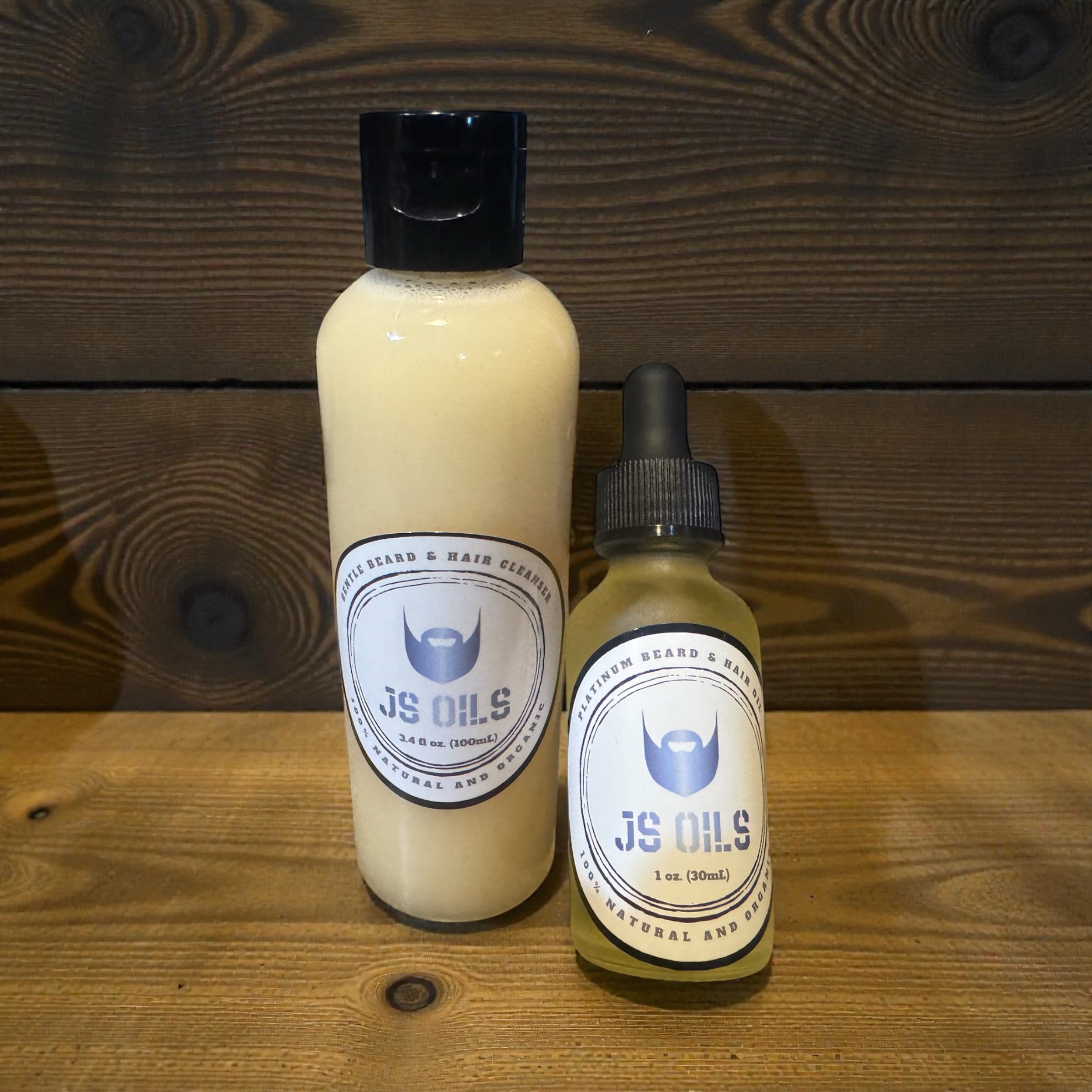 Platinum Beard Oil & Shampoo