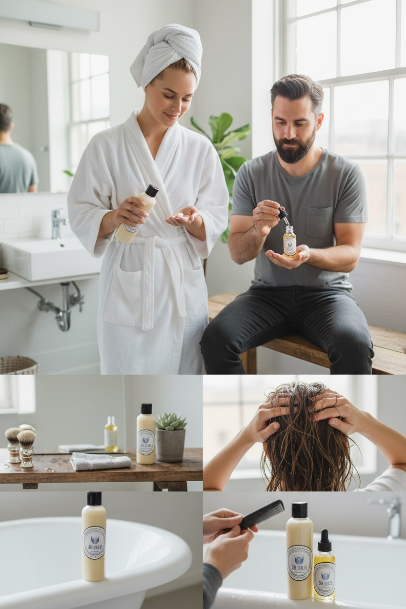 Platinum Beard Oil & Shampoo